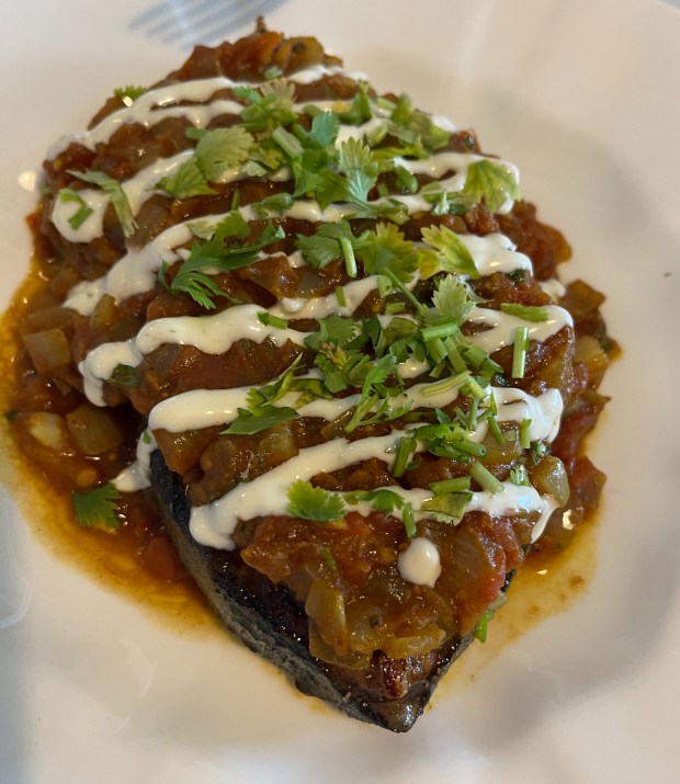 Pan-seared Fish Curry.