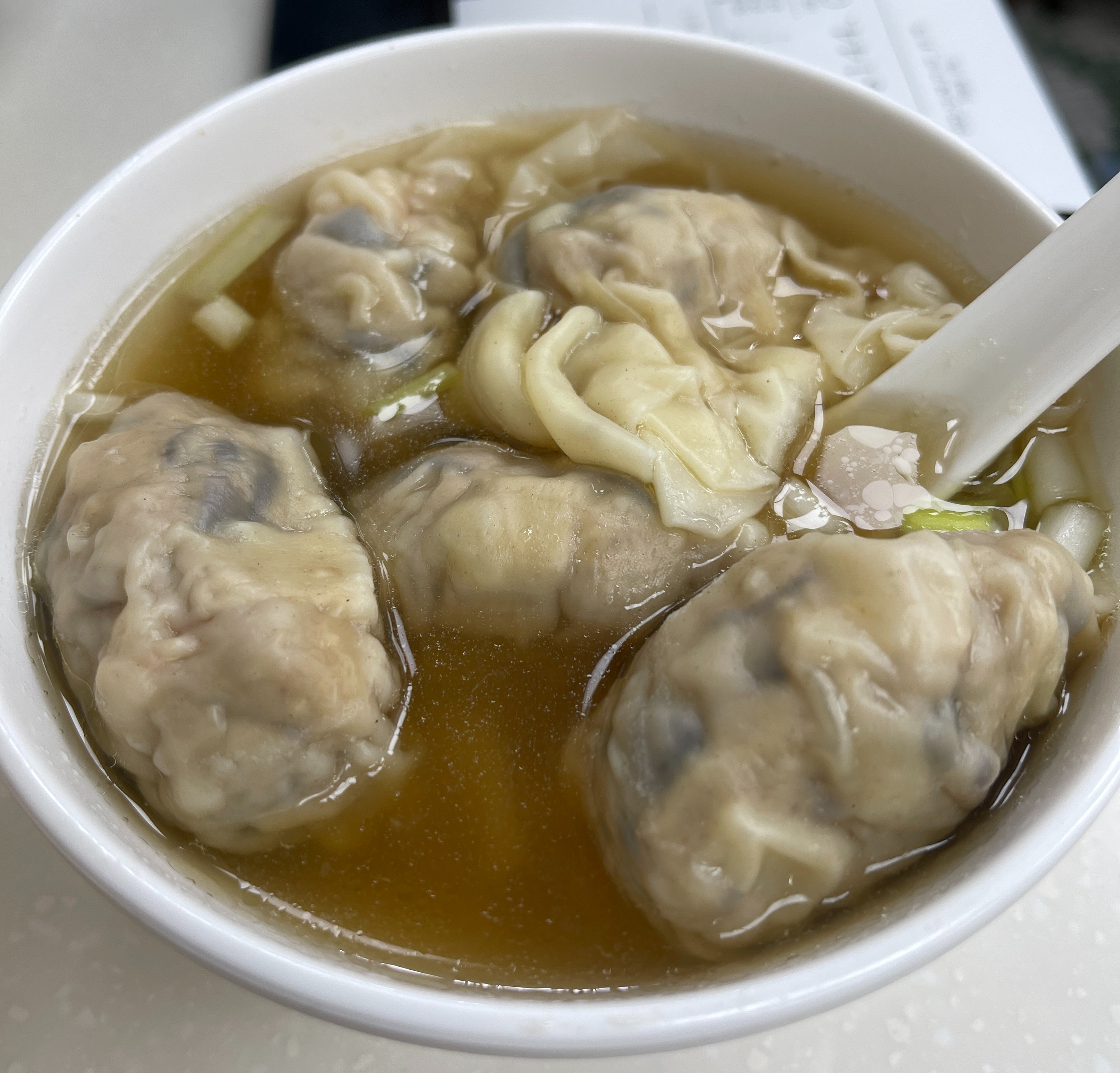 HK Dumpling Soup