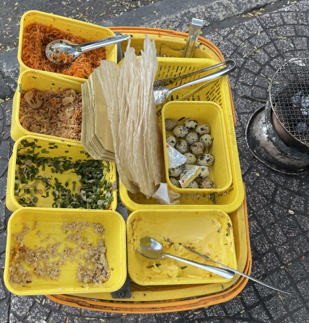 Crispy rice paper ingredients