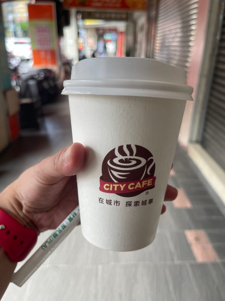Quick coffee fix from City Cafe (Taipei, Taiwan)