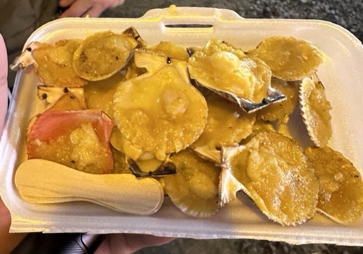 Grilled Small Scallops​