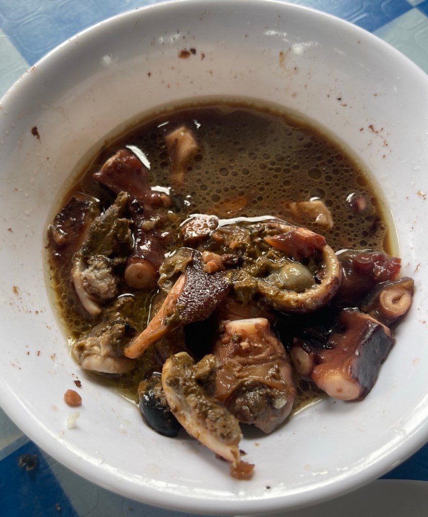Leftover Adobong Octopus​