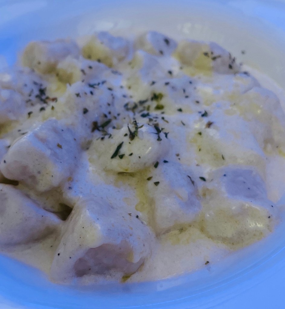 Gnocchi Formagie Pasta at Bloom’s Bar and Café