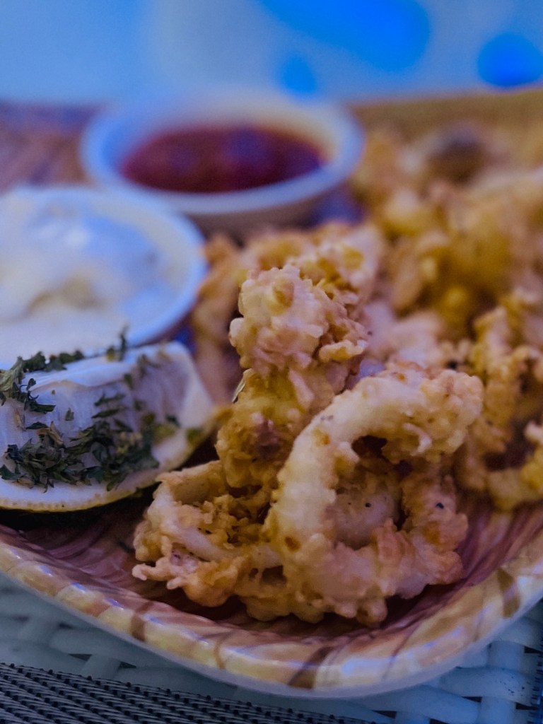 Squid Calamari at Bloom’s Bar and Café