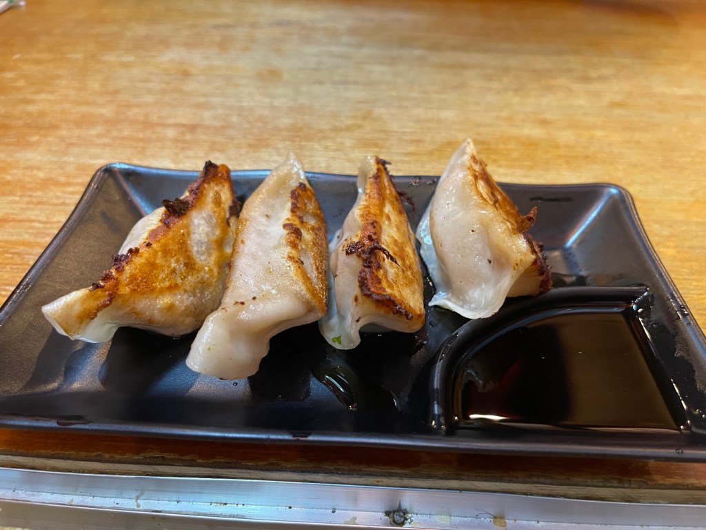 Gyoza at ₱160