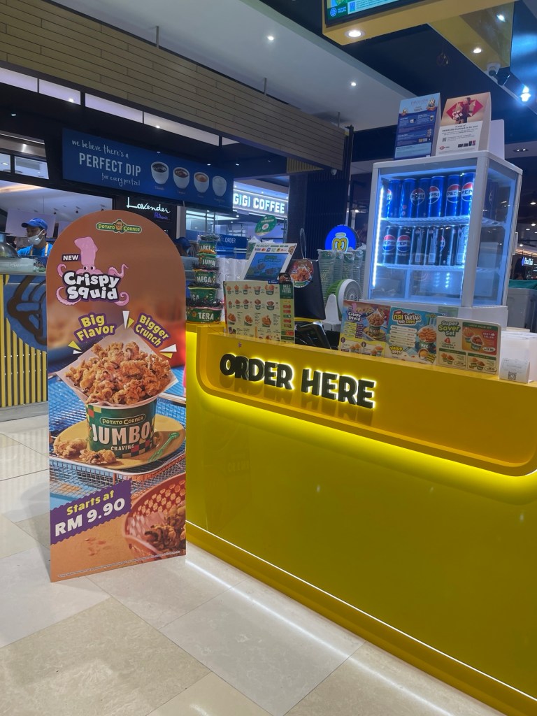 Potato Corner's Crispy Squid