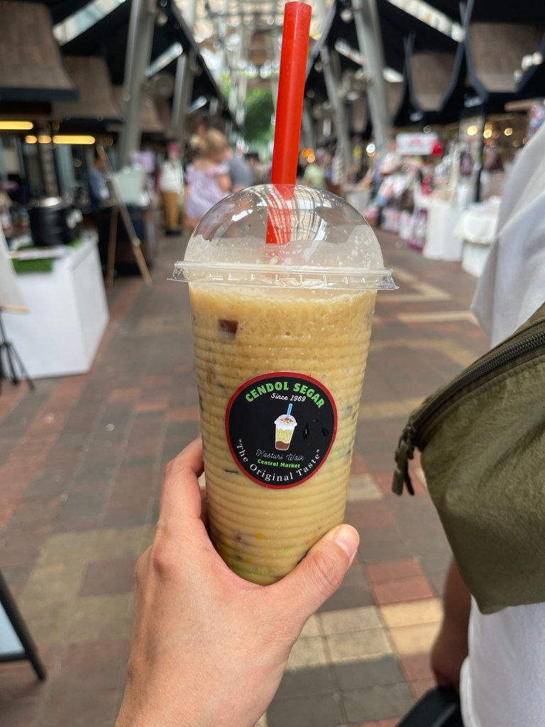 A cup of Cendol Drink