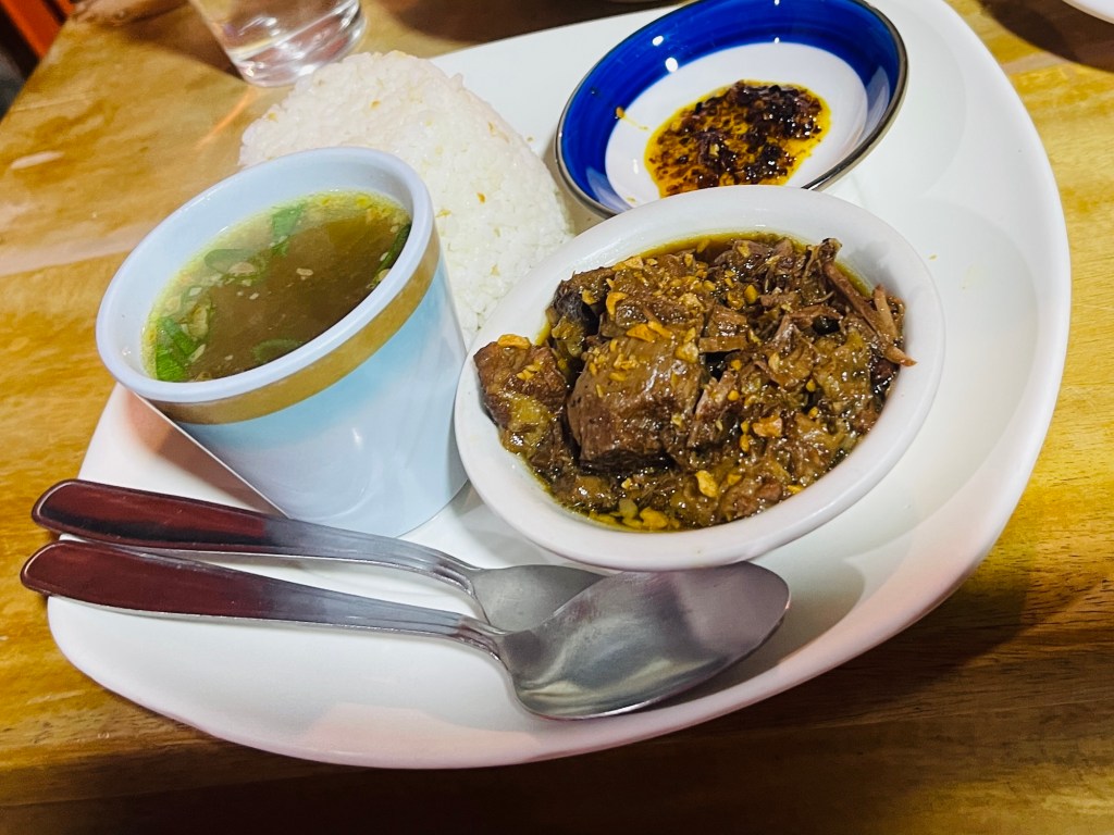 Beef Pares Order at Gilliane's Snack House