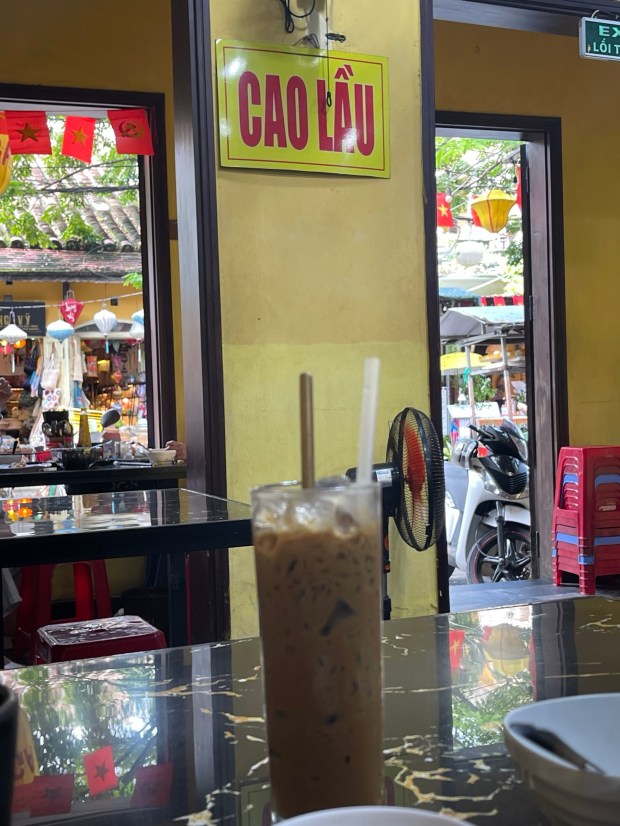 vietnamese iced milk coffee