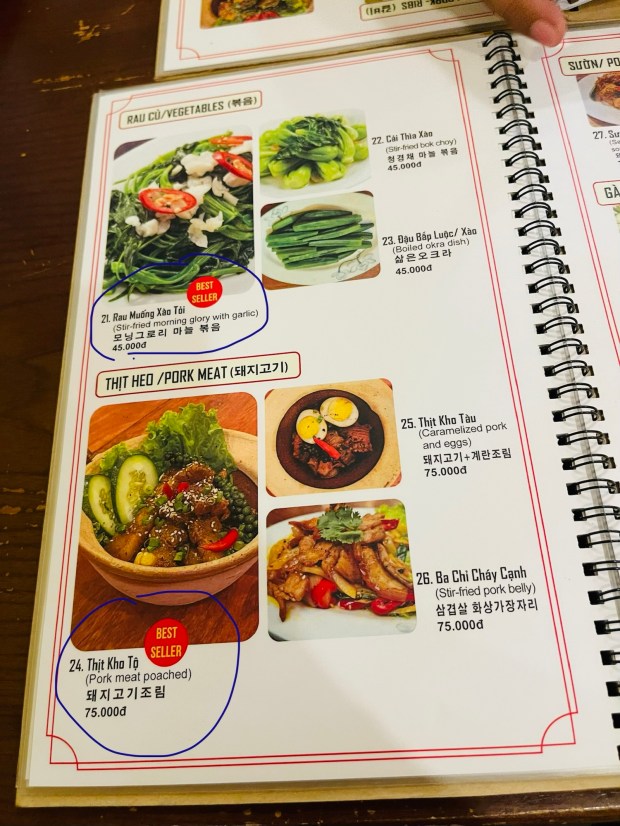 Nhà Bếp Xưa Restaurant: Menu 3