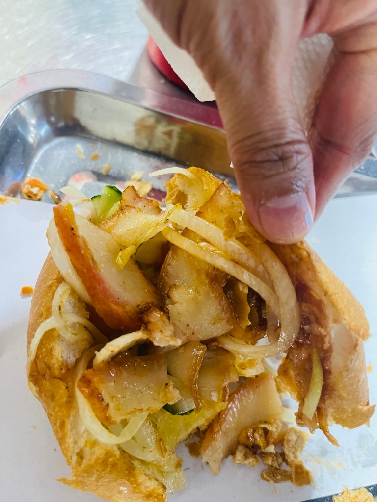 Pork Barbeque Banh Mi (fatty filling)​